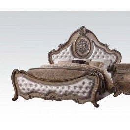 Acme Ragenardus Queen Bed in Vintage Oak 26310Q - Levi's Discount Furniture (Vineland, NJ)