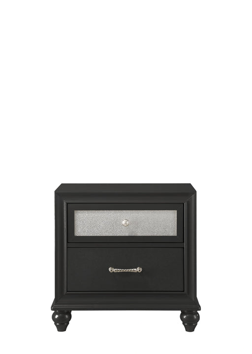 Lila Nightstand Black - Levi's Discount Furniture (Vineland, NJ)