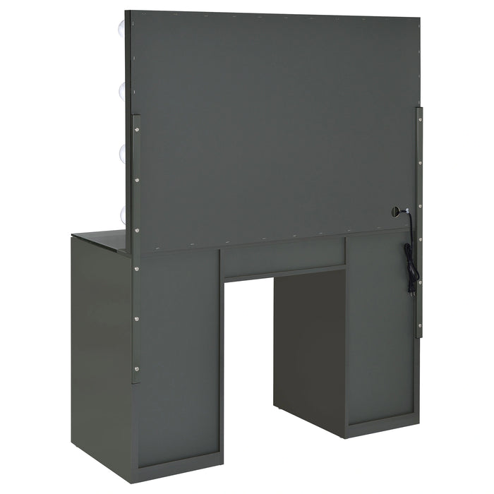 Acena Makeup Vanity Table with LED Mirror - Levi's Discount Furniture (Vineland, NJ)