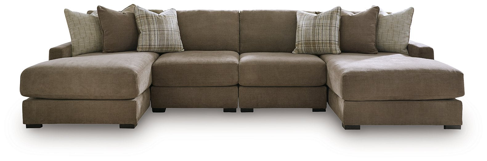 Camellia-Court Double Chaise Sectional - Levi's Discount Furniture (Vineland, NJ)