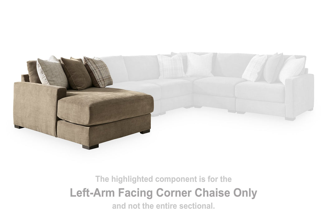 Camellia-Court Sectional with Chaise - Levi's Discount Furniture (Vineland, NJ)