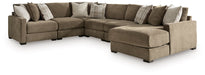 Camellia-Court Sectional with Chaise - Levi's Discount Furniture (Vineland, NJ)