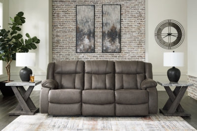 First Base Reclining Sofa - Levi's Discount Furniture (Vineland, NJ)