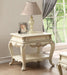 Acme Ragenardus End Table in Antique White 86022 - Levi's Discount Furniture (Vineland, NJ)