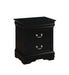 Louis Philippe Black Nightstand - Levi's Discount Furniture (Vineland, NJ)