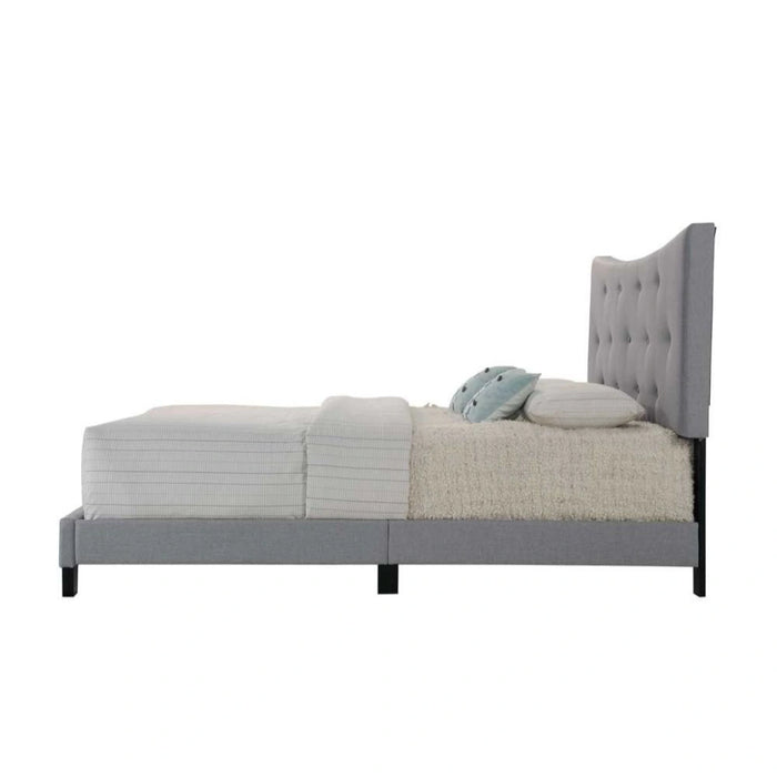 Venacha - Queen Bed - Gray, Dark - 85" - Levi's Discount Furniture (Vineland, NJ)