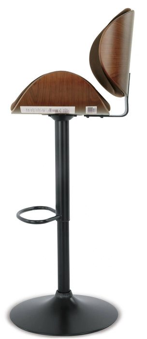 Bellatier Adjustable Height Bar Stool - Levi's Discount Furniture (Vineland, NJ)