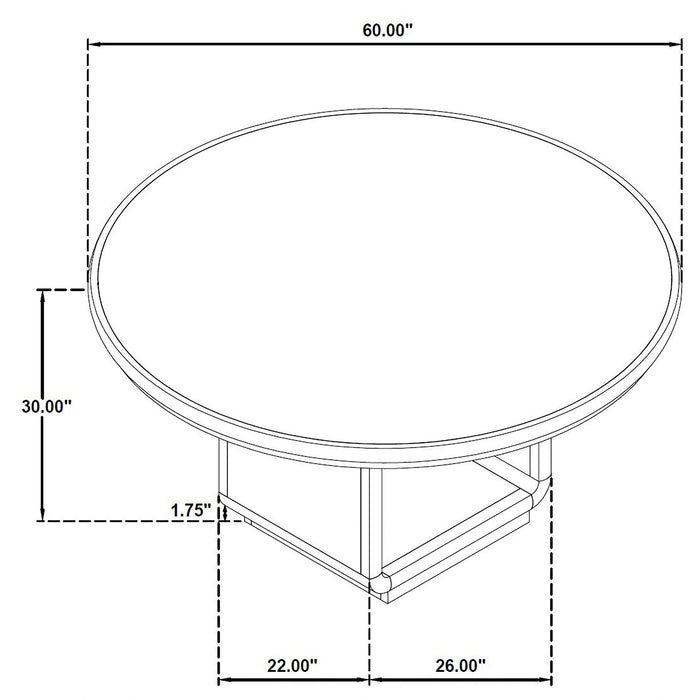 Leandro Dining Table - Levi's Discount Furniture (Vineland, NJ)