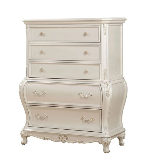 Chantelle Pearl White Chest - Levi's Discount Furniture (Vineland, NJ)