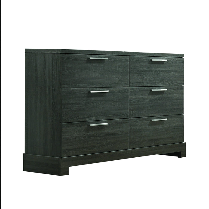 Lantha Gray Oak Dresser - Levi's Discount Furniture (Vineland, NJ)