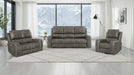 Brickston Triple Power Swivel Glider Recliner - Levi's Discount Furniture (Vineland, NJ)