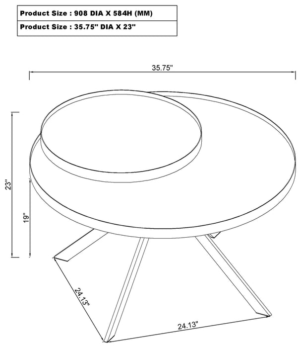 Briggs Coffee Table Set - Levi's Discount Furniture (Vineland, NJ)