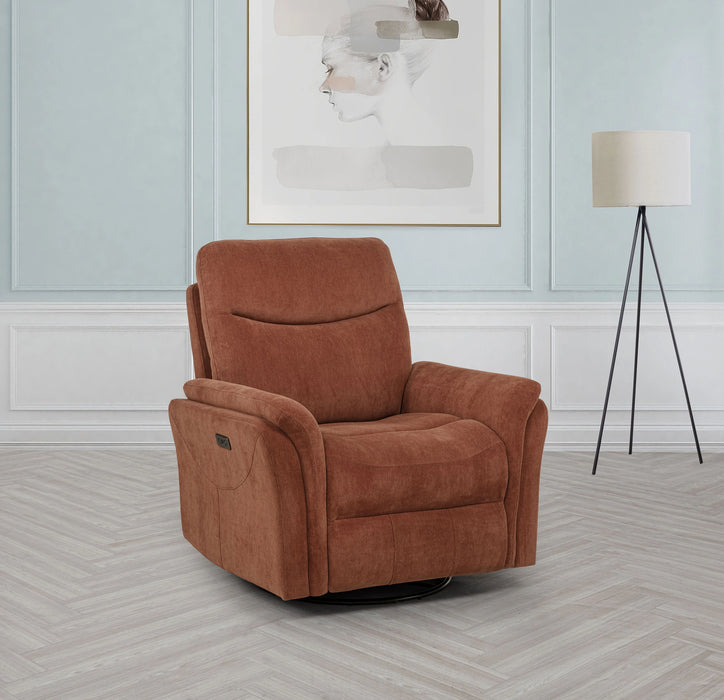 Adler Power Swivel Glider Recliner - Levi's Discount Furniture (Vineland, NJ)