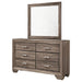 Kauffman Dresser with Mirror - Levi's Discount Furniture (Vineland, NJ)