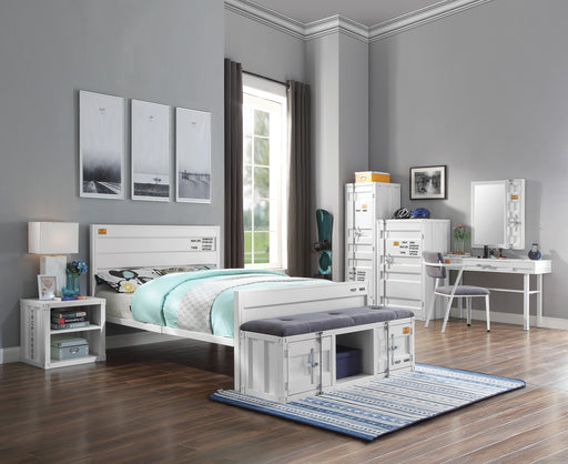 Cargo White Full Bed - Levi's Discount Furniture (Vineland, NJ)