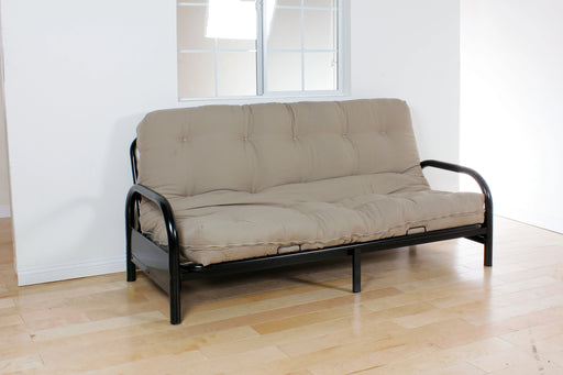 Nabila Black Full Futon Mattress, 8"H - Levi's Discount Furniture (Vineland, NJ)