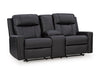 Mackmenville Reclining Loveseat with Console - Levi's Discount Furniture (Vineland, NJ)