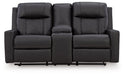 Mackmenville Reclining Loveseat with Console - Levi's Discount Furniture (Vineland, NJ)