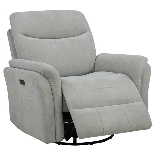 Adler Power Swivel Glider Recliner - Levi's Discount Furniture (Vineland, NJ)