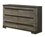 Remington Dresser Gray/ebony - Levi's Discount Furniture (Vineland, NJ)