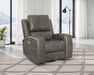 Brickston Triple Power Swivel Glider Recliner - Levi's Discount Furniture (Vineland, NJ)