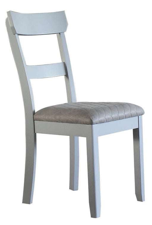 Acme Furniture House Marchese Side Chair in Pearl Gray (Set of 2) 68862 - Levi's Discount Furniture (Vineland, NJ)