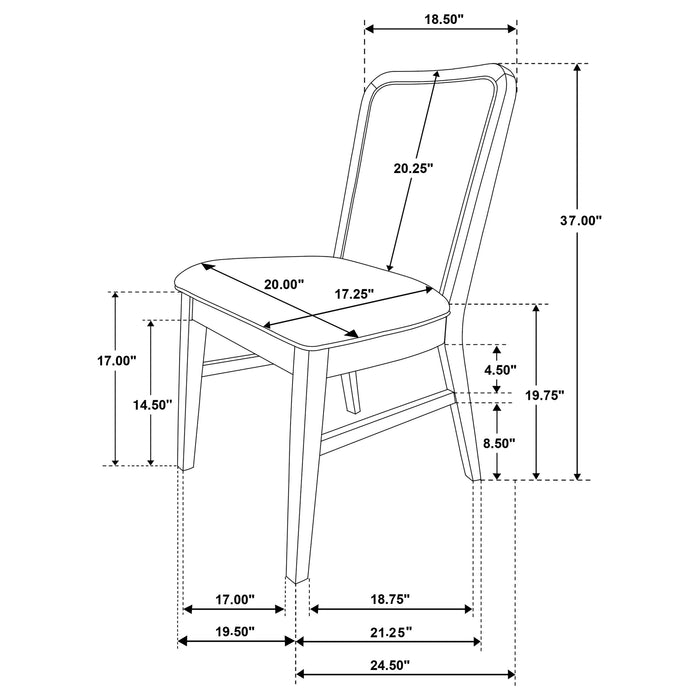 Croyden Dining Side Chair - Levi's Discount Furniture (Vineland, NJ)