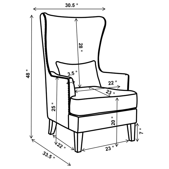 Pippin Accent Chair - Levi's Discount Furniture (Vineland, NJ)