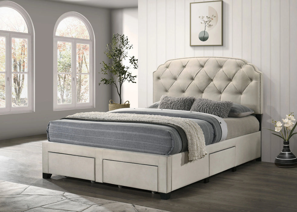 Marianna Panel Platform Storage Bed - Levi's Discount Furniture (Vineland, NJ)