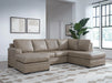 Amuleto Sectional with Chaise - Levi's Discount Furniture (Vineland, NJ)