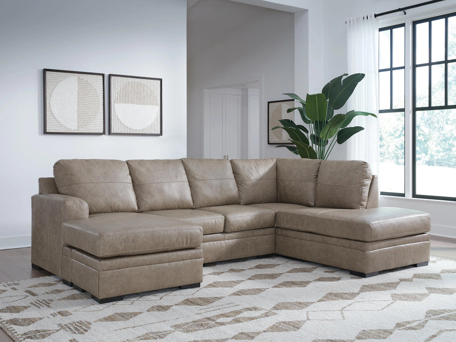 Amuleto Sectional with Chaise - Levi's Discount Furniture (Vineland, NJ)