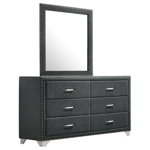 Melody Dresser with Mirror - Levi's Discount Furniture (Vineland, NJ)