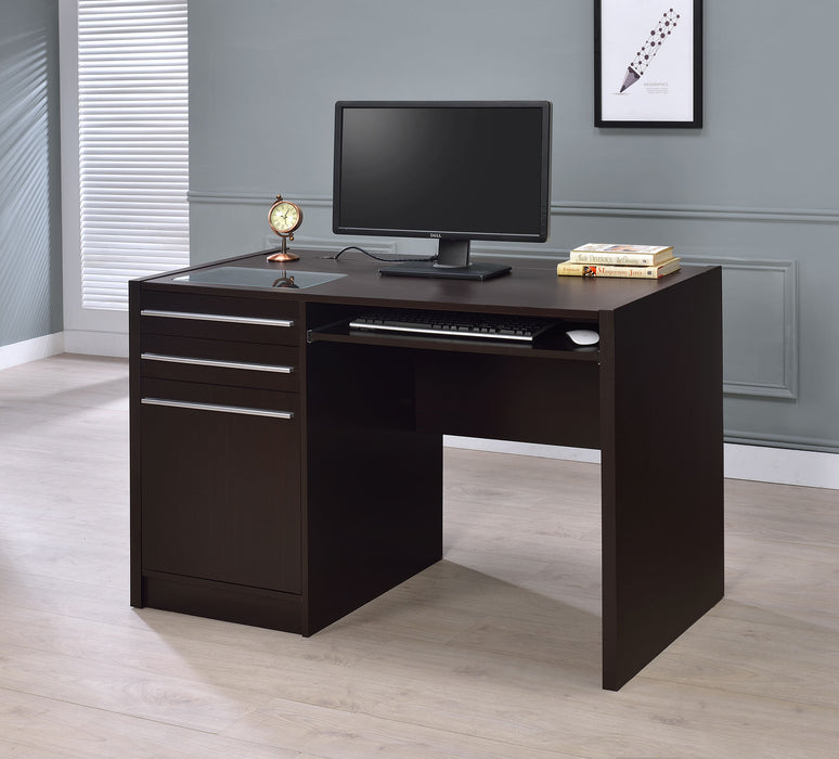 Halston Computer Desk - Levi's Discount Furniture (Vineland, NJ)