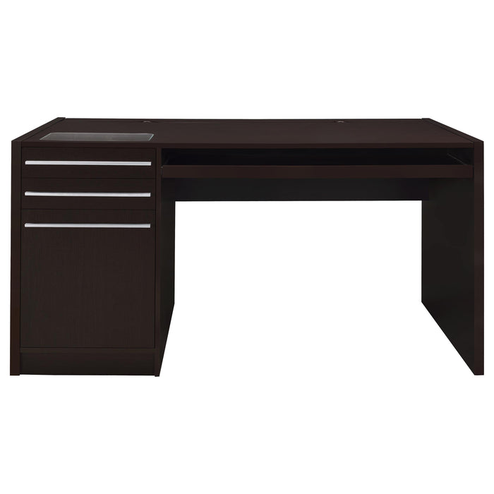 Halston Computer Desk - Levi's Discount Furniture (Vineland, NJ)