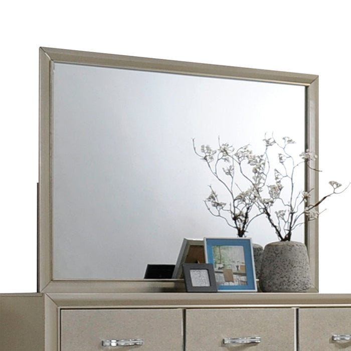 Carine Champagne Mirror - Levi's Discount Furniture (Vineland, NJ)