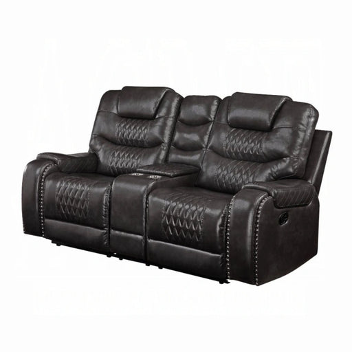 Braylon Motion Loveseat With Console - Levi's Discount Furniture (Vineland, NJ)