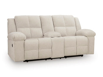 Orlen Reclining Loveseat with Console - Levi's Discount Furniture (Vineland, NJ)
