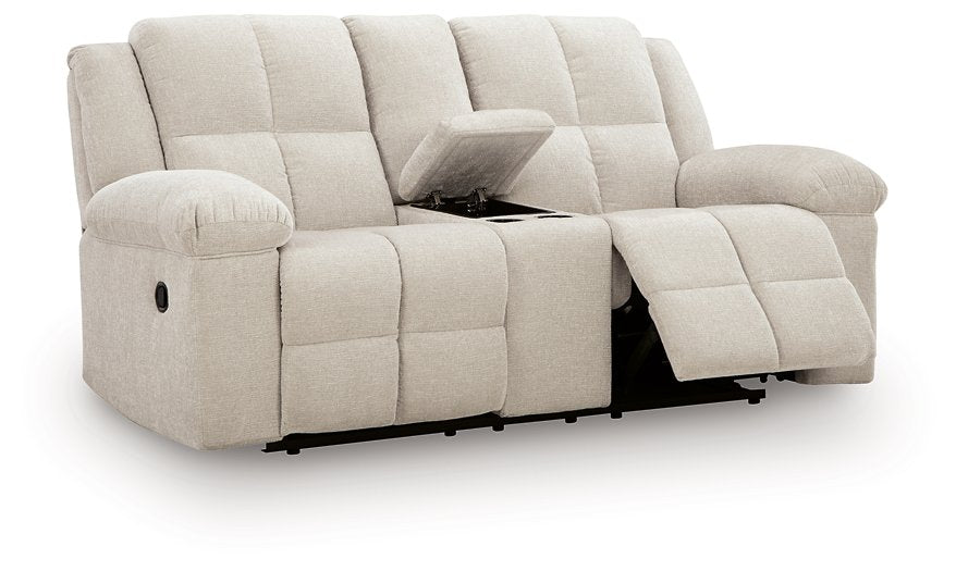 Orlen Reclining Loveseat with Console - Levi's Discount Furniture (Vineland, NJ)