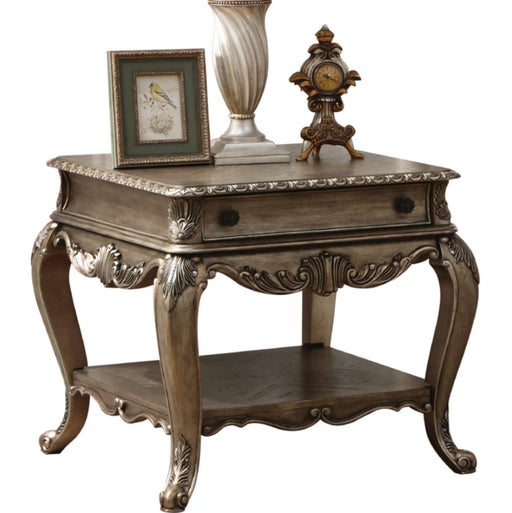 Acme Ragenardus End Table in Vintage Oak 86032 - Levi's Discount Furniture (Vineland, NJ)
