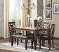 Bennox Dining Table and Chairs with Bench (Set of 6) - Levi's Discount Furniture (Vineland, NJ)
