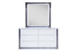 Ylime Smooth White Mirror with LED