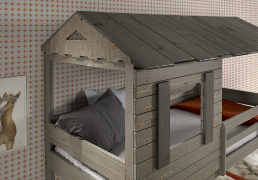 Darlene Rustic Gray Twin/Twin Bunk Bed - Levi's Discount Furniture (Vineland, NJ)