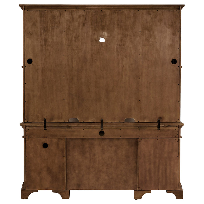 Hartshill Credenza Desk with Hutch - Levi's Discount Furniture (Vineland, NJ)