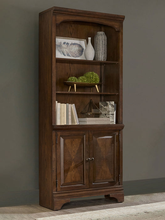 Hartshill Bookcase with Cabinet - Levi's Discount Furniture (Vineland, NJ)