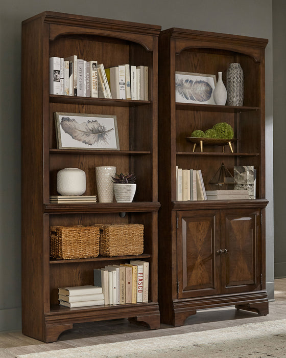Hartshill Bookcase with Cabinet - Levi's Discount Furniture (Vineland, NJ)