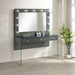 Afshan Makeup Vanity Table with LED Mirror - Levi's Discount Furniture (Vineland, NJ)