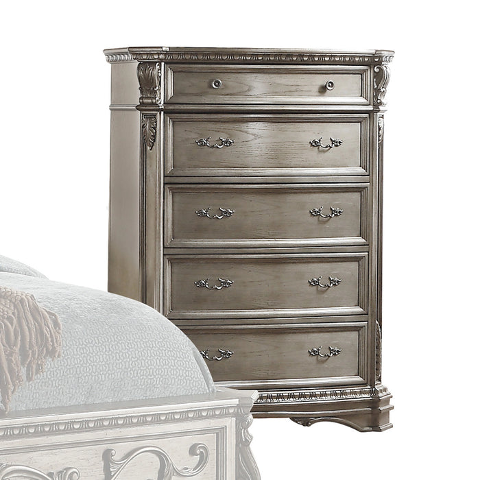 Northville Antique Silver Chest - Levi's Discount Furniture (Vineland, NJ)