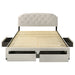 Marianna Panel Platform Storage Bed - Levi's Discount Furniture (Vineland, NJ)