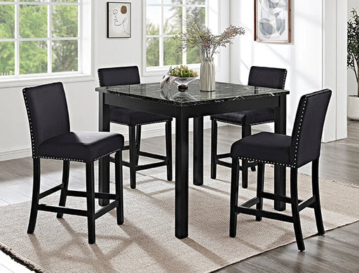 Lennon 5-Piece Counter Height Table Set - Levi's Discount Furniture (Vineland, NJ)