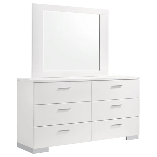 Felicity Dresser with Mirror - Levi's Discount Furniture (Vineland, NJ)